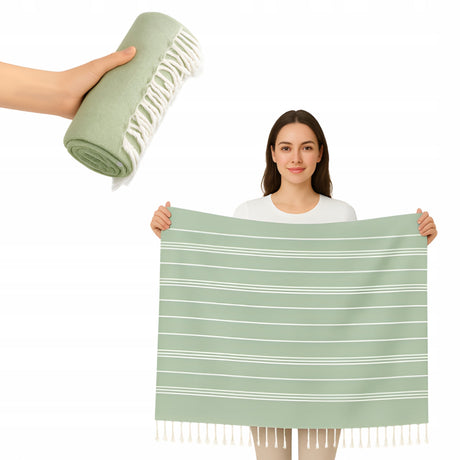 Hamamtuch aus Baumwolle 180×100 cm