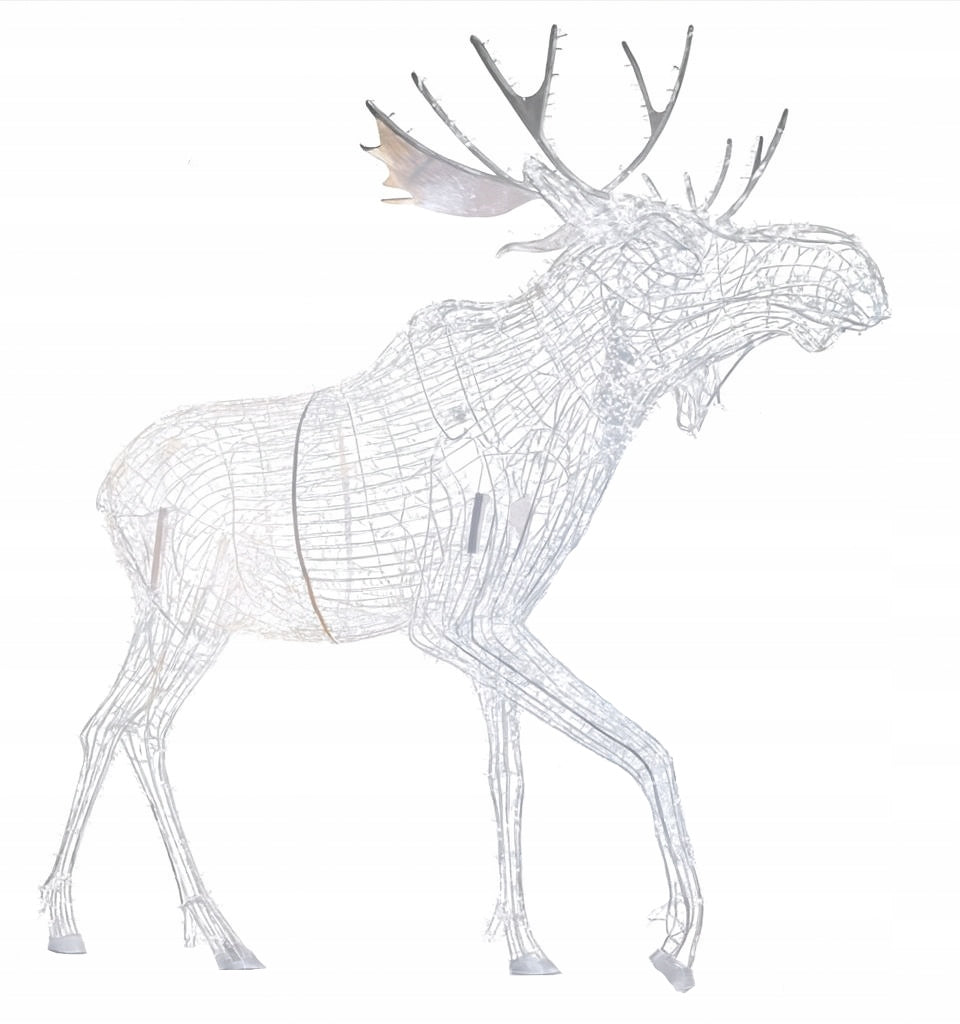 Leuchtendes Rentier 2,5m Straßendekoration