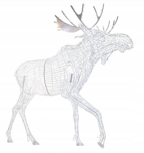 Leuchtendes Rentier 2,5m Straßendekoration