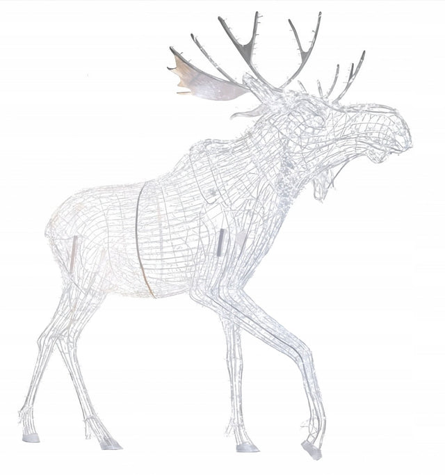 Leuchtendes Rentier 2,5m Straßendekoration