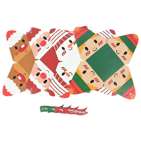 Weihnachtsboxen Anhänger 4St