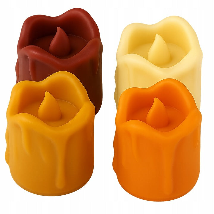 Silikonform zur Herstellung von Kerzenguss