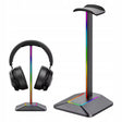 RGB-LED-Kopfhörerständer mit USB-Hub