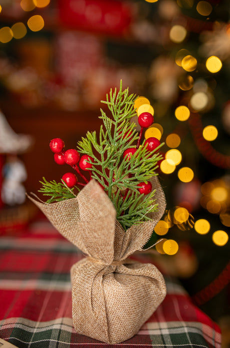 Set mit 6 Weihnachtsdekorationen