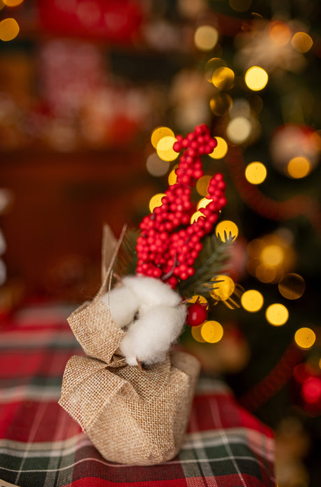 Set mit 6 Weihnachtsdekorationen