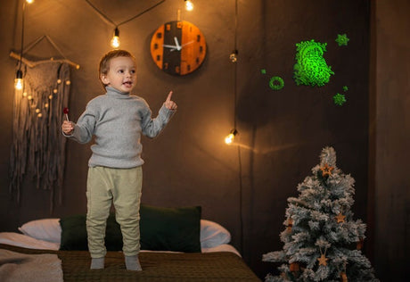 3D-Weihnachtsaufkleber