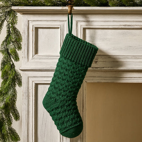 Dekorativer Weihnachtsstrumpf als Geschenk