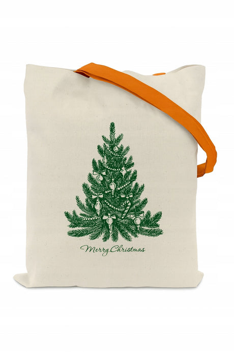 Weihnachtstasche aus Baumwolle, 380 x 420 mm