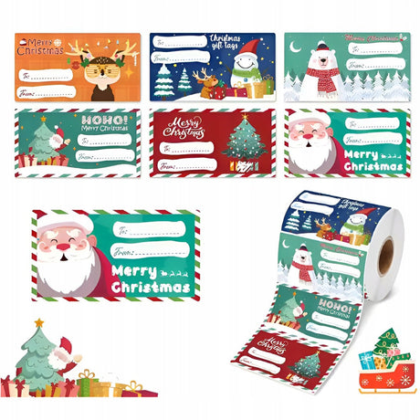 Weihnachtsgeschenkanhänger, 500 Stück.