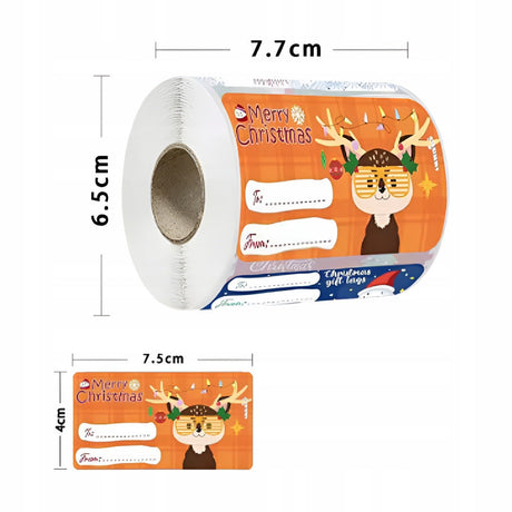 Weihnachtsgeschenkanhänger, 500 Stück.