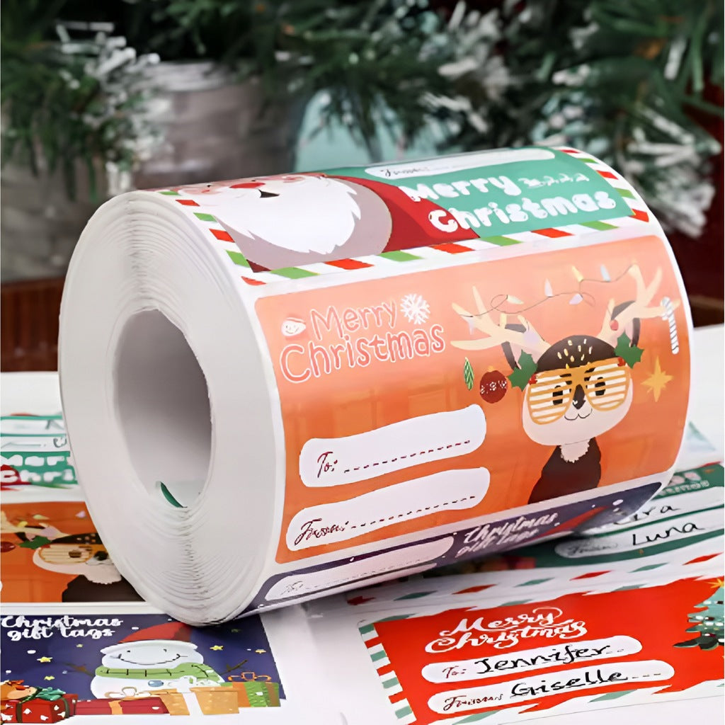 Weihnachtsgeschenkanhänger, 500 Stück.