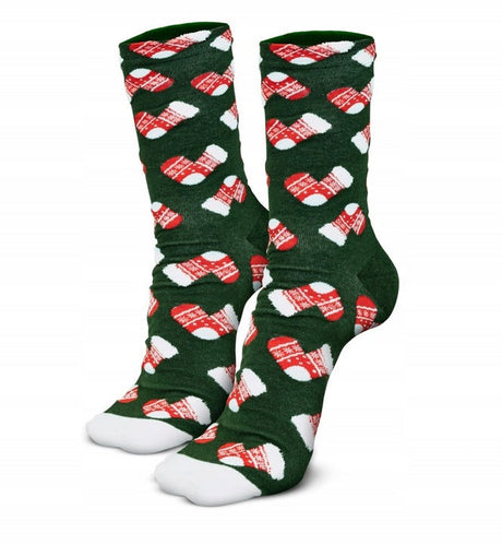 Weihnachtssocken aus Baumwolle, Größe 40-45