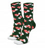 Weihnachtssocken aus Baumwolle, Größe 40-45