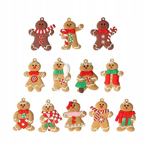 Lebkuchen-Weihnachtsschmuck-Set