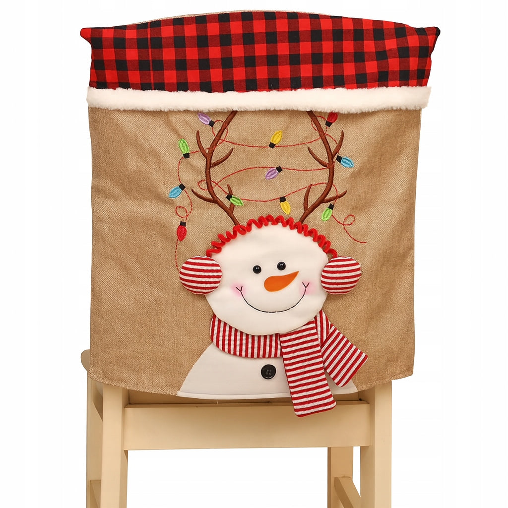 Schneemann-Stuhlbezug