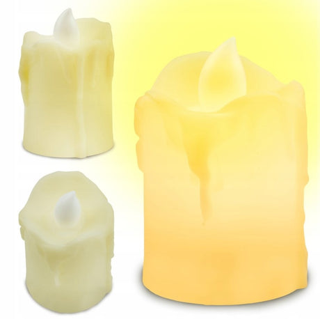Batteriebetriebene LED-Kerze 6cm