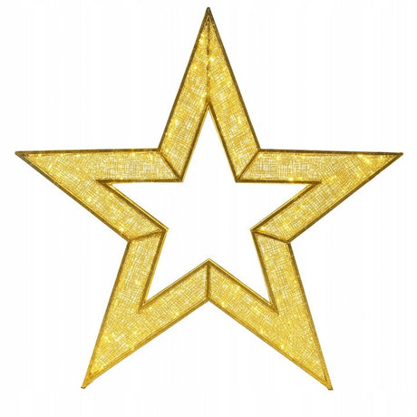 Leuchtender LED Stern 1,2m Außendekoration