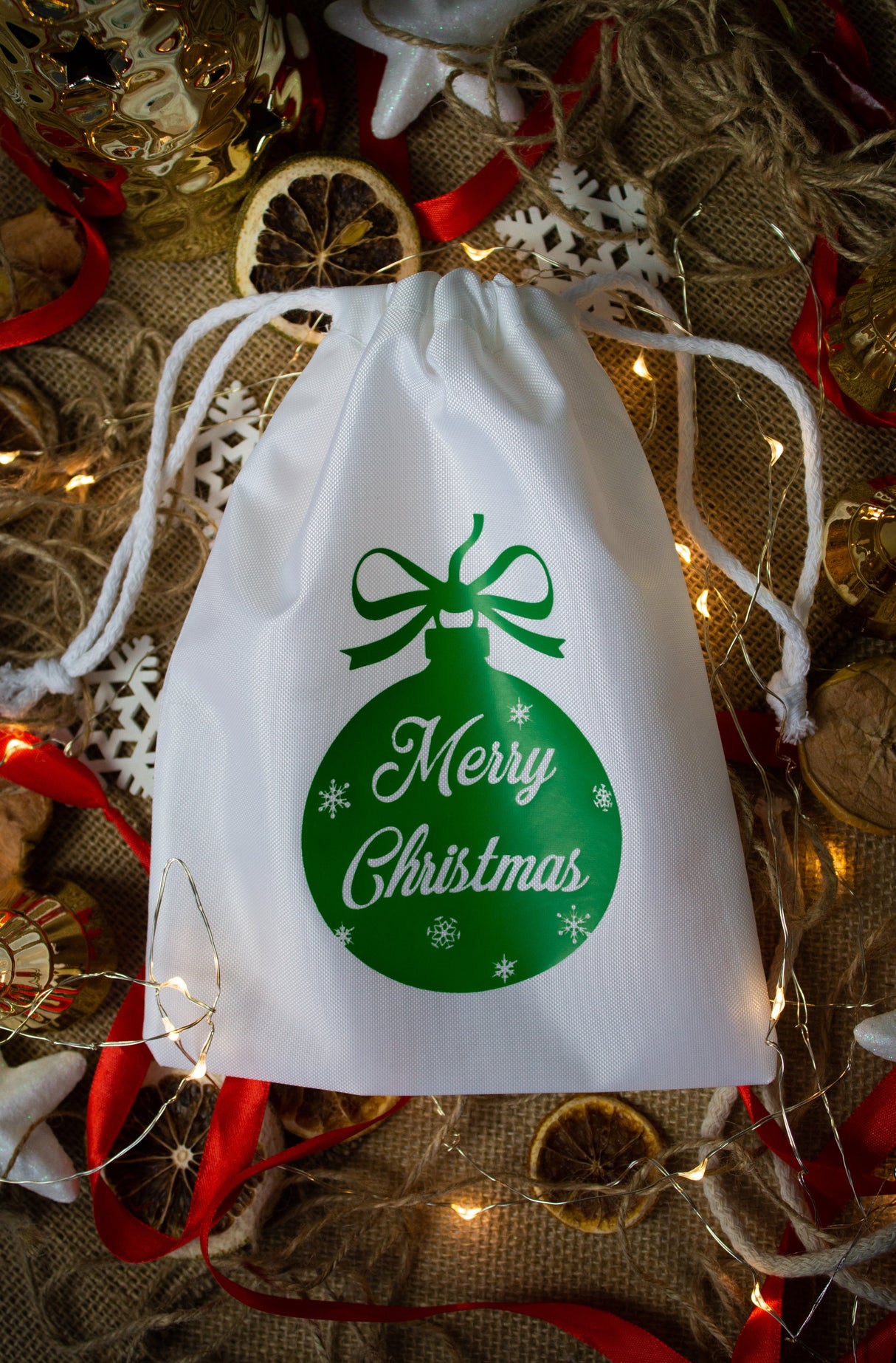 Polyesterbeutel 150x200mm Kugel für Geschenke