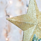 Goldstern am Weihnachtsbaum
