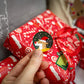 Weihnachten Geschenktüten aus rotem Papier