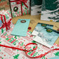 Set von Weihnachtsgeschenk Tüten Weißes Papier MERRY