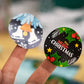 Set von Weihnachtsgeschenk Tüten Weißes Papier MERRY