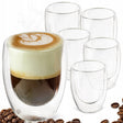 Doppelwandige Thermogläser 300 ml 6er Set