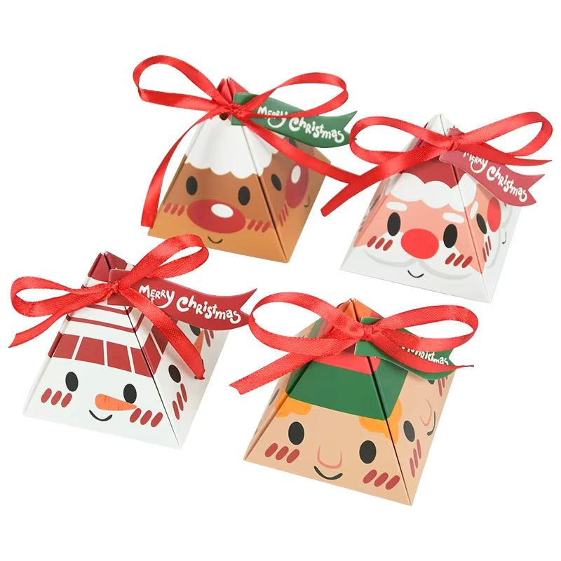 Weihnachtsboxen Anhänger 4St