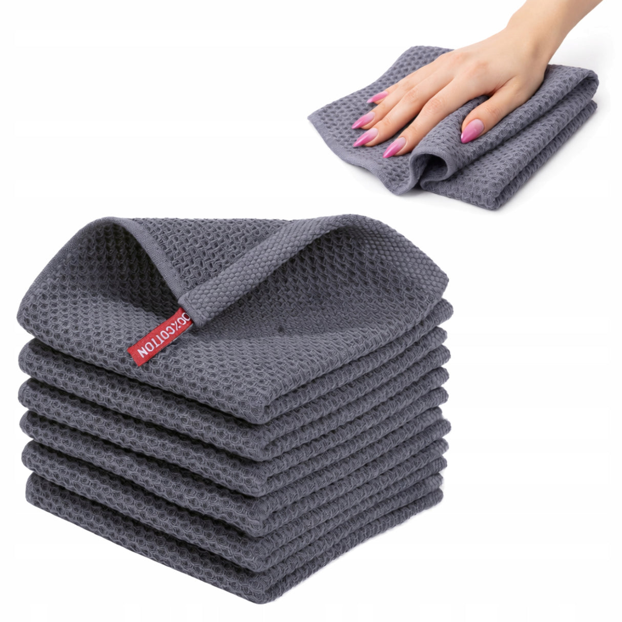 Reinigungstücher aus Mikrofaser 6er-Set