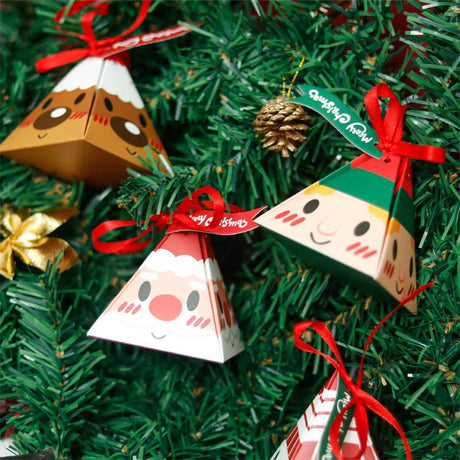 Weihnachtsboxen Anhänger 4St