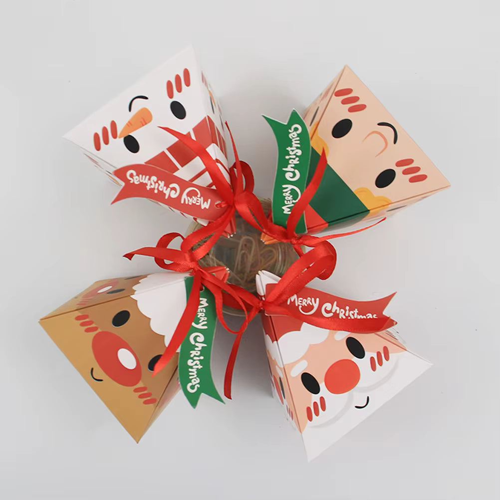 Weihnachtsboxen Anhänger 4St