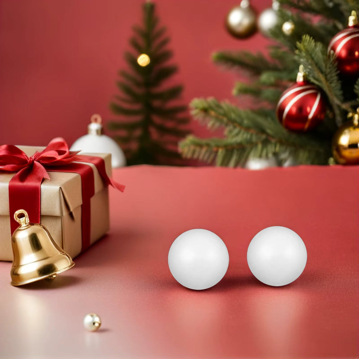 Styropor-Weihnachtskugel-Dekorationsset