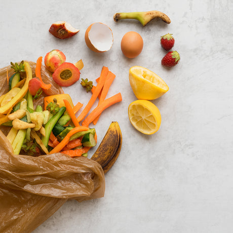 Braune Recycelte Müllsäcke 120L