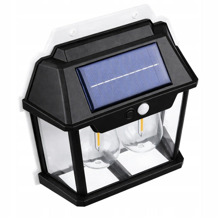 Solar-Gartenleuchte mit Bewegungsmelder 1800 mAh