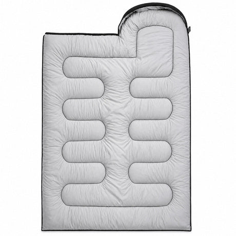 Camping-Schlafsack 2-in-1 mit Transportbeutel