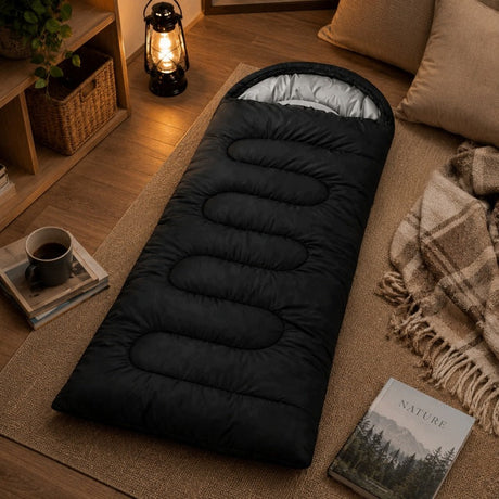 Camping-Schlafsack 2-in-1 mit Transportbeutel