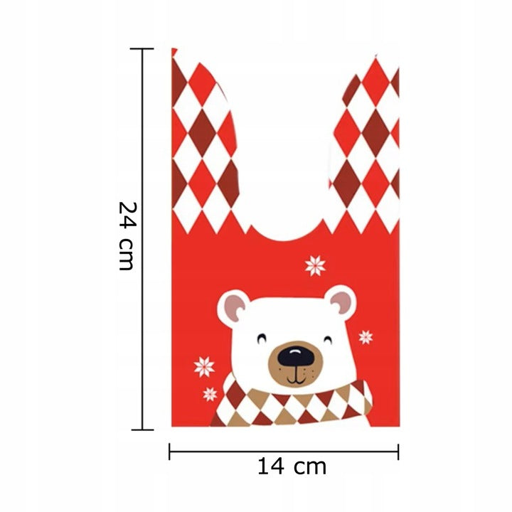 Weihnachtsgeschenktüten 12 St.