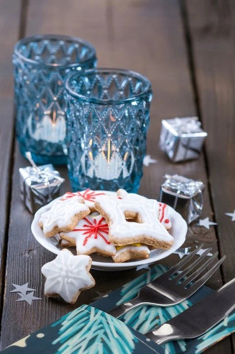 Bestecktaschen Besteckhalter Weihnachten 1 Stück ZWEIGE