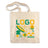 Bedruckte Baumwolltasche 380 × 420 mm, Natur [mat:mat-tasche-70:380x420:EC]