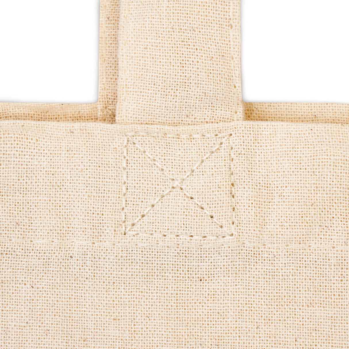 Baumwolltasche Ecru 380x80x420 mm 220 g Griff: 35 cm
