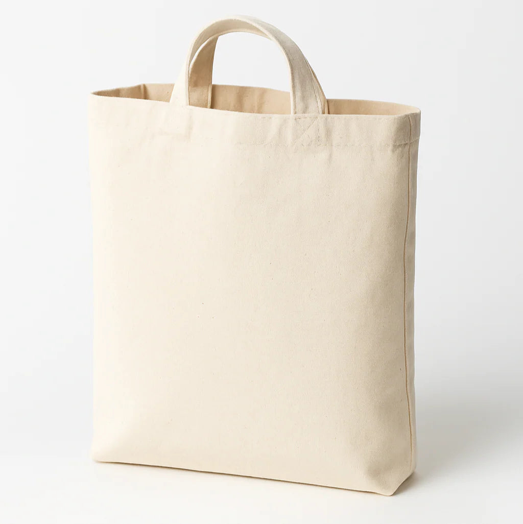 Baumwolltasche Ecru 380x80x420 mm 220 g Griff: 35 cm