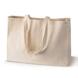 Baumwolltasche Einkaufstasche 45x12x35 cm Ecru