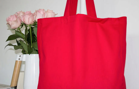 Baumwolltasche Rote 38x42cm