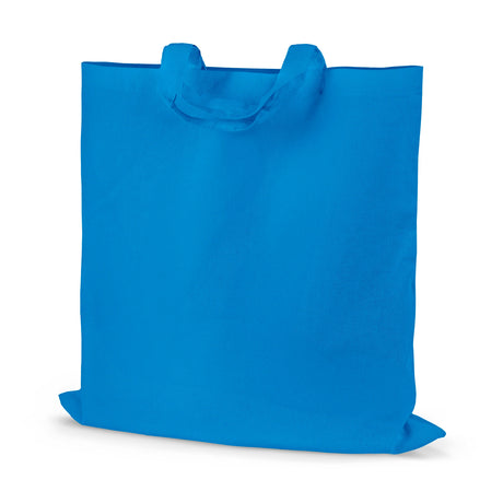 Baumwolltasche Hellblau 380x420 mm 145 g Griff: 35 cm
