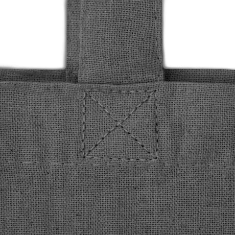 Baumwolltasche 380x420 mm Grau 145 g Griff: 70 cm