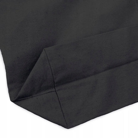 Baumwolltasche Schwarz mit langem Griff, 50x15x38 cm, 280 g