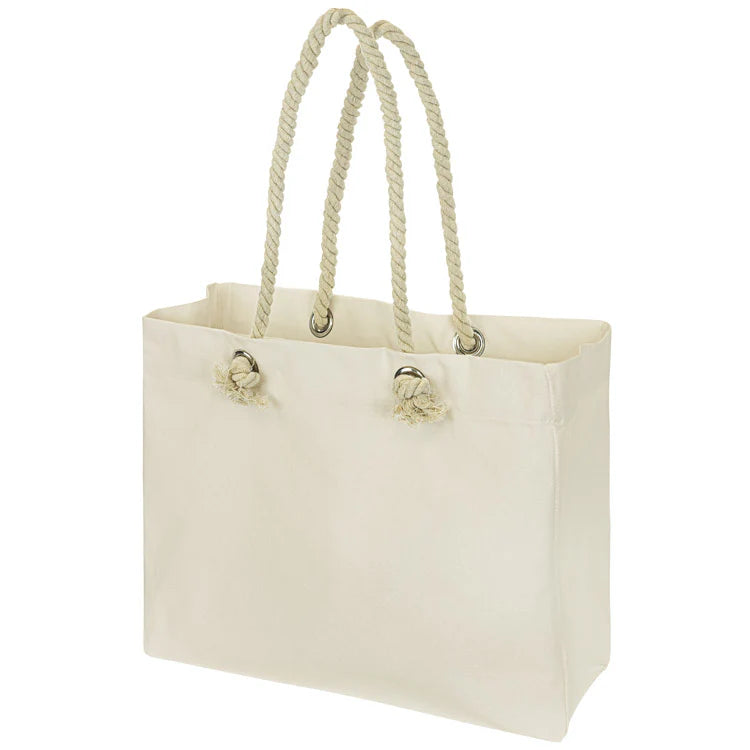 Baumwolltasche Ecru Strand 420x140x140x380 mm