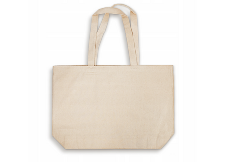 Baumwoll-Strandtasche Ecru 600×400 mm 320g