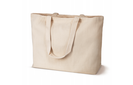 Baumwoll-Strandtasche Ecru 600×400 mm 320g