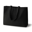 Baumwolltasche Schwarz 450x80x350 mm 220g Griff: 70 cm